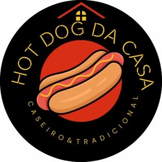 Logo Hot Dog da Casa - Footer